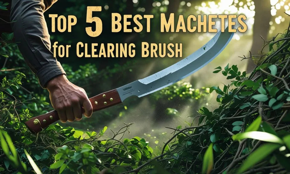 TOP 5 Best Machete for Clearing Brush