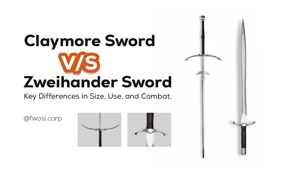 Claymore Sword vs Zweihander: Key Differences in Size, Use, and Combat