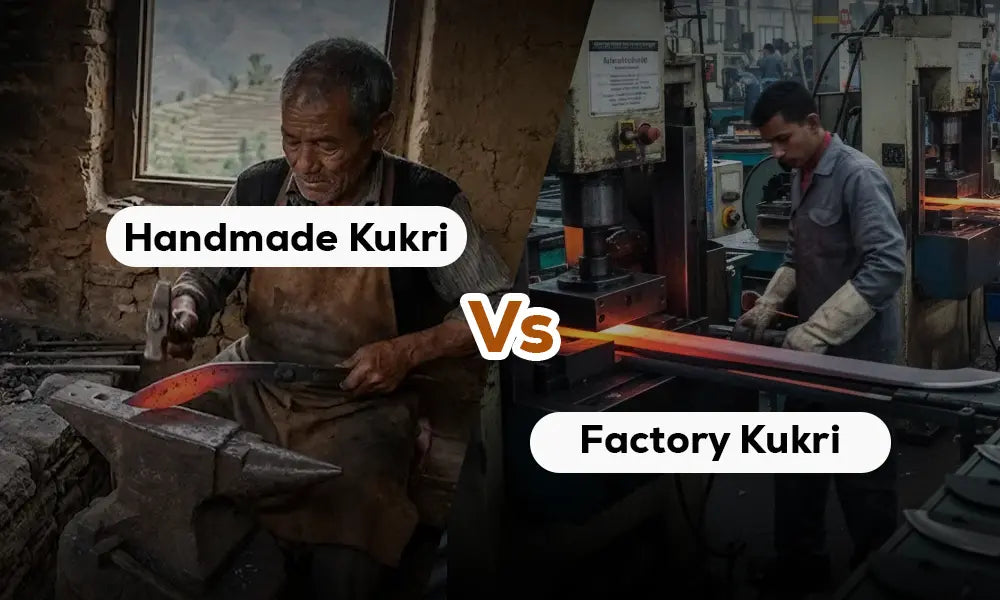 Handmade Kukri vs Factory Kukri β Real Differences