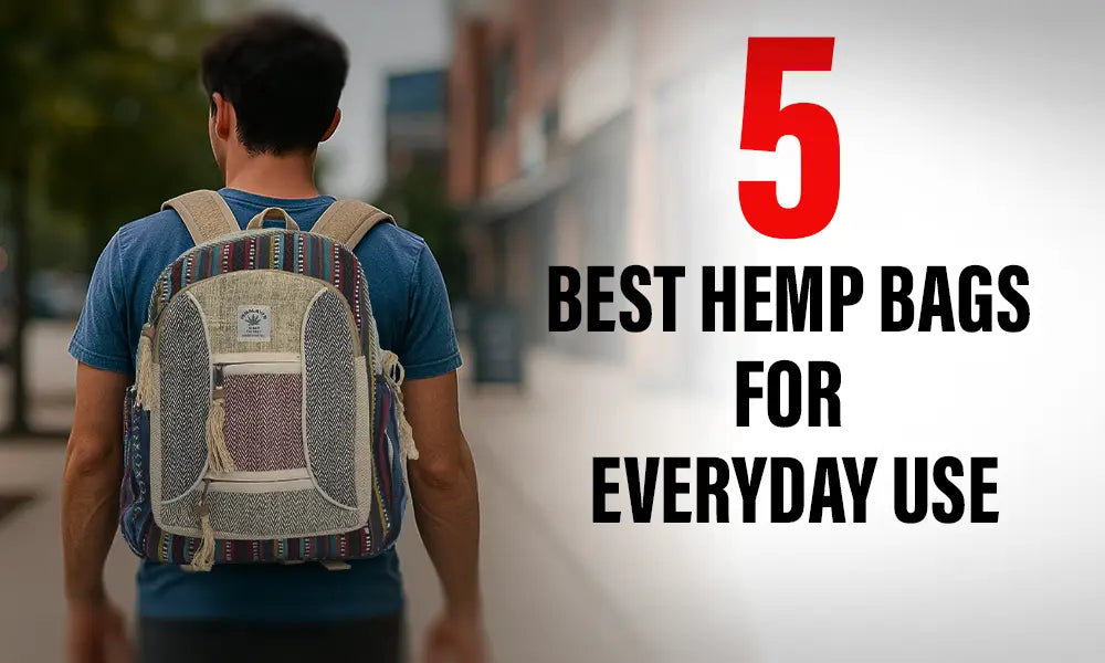 Top 5 Best Hemp Bags for Everyday Use