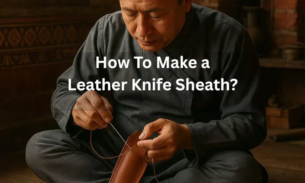 How to Make a Leather Knife Sheath?