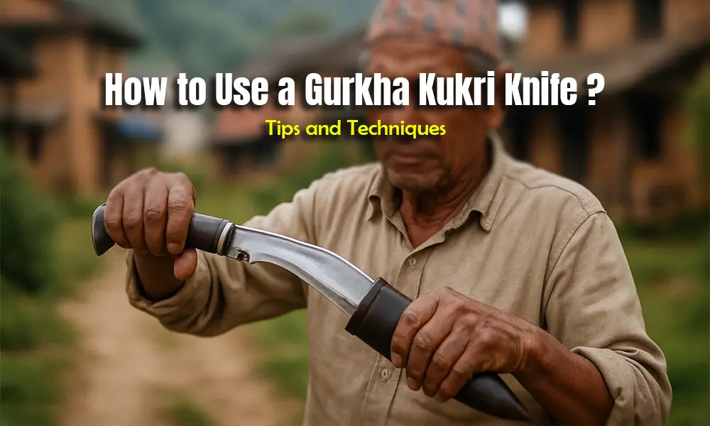 How to Use a Gurkha Kukri Knife Properly? Practical Tips & Safe Handling