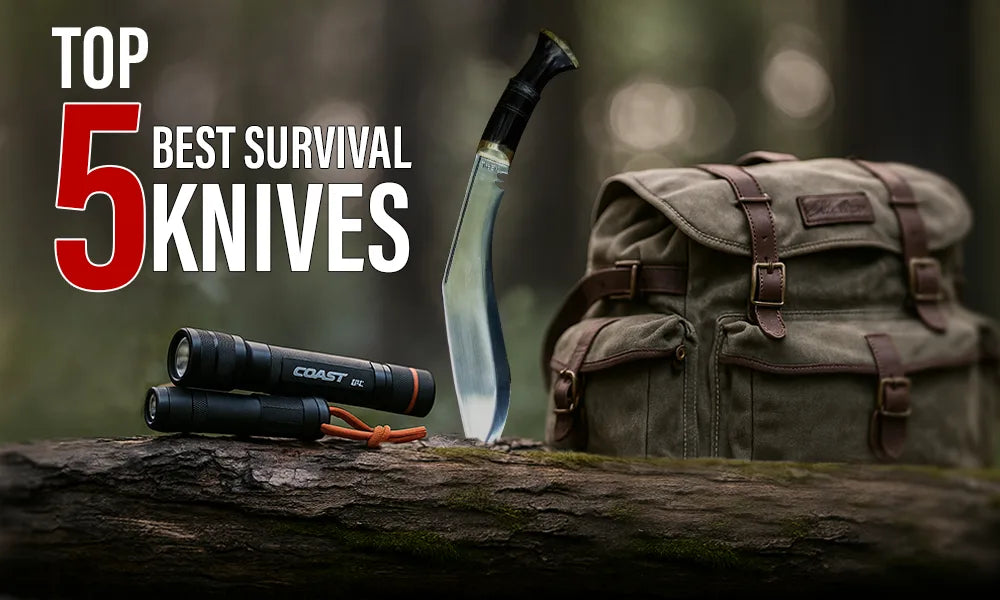 Top 5 Best Survival Knives For Outdoor Adventures