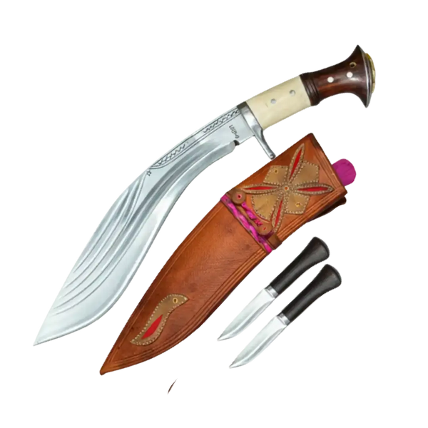 13-Inch Gurkha Kukri Knife | 5-Chira Decorative Heritage | FWOSI