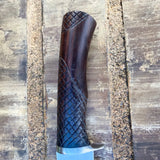 Handmade Pocketknife with Sheath, Small Bowie Knife Sharp