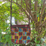 Cotton Patchwork Crossbody Bag - FWOSI