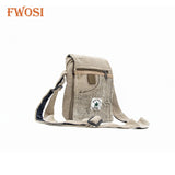 Fwosi Himalayan handmade Hemp Mini Shoulder Bag