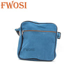 Blue Hemp Shoulder Crossbody Bag -FWOSI