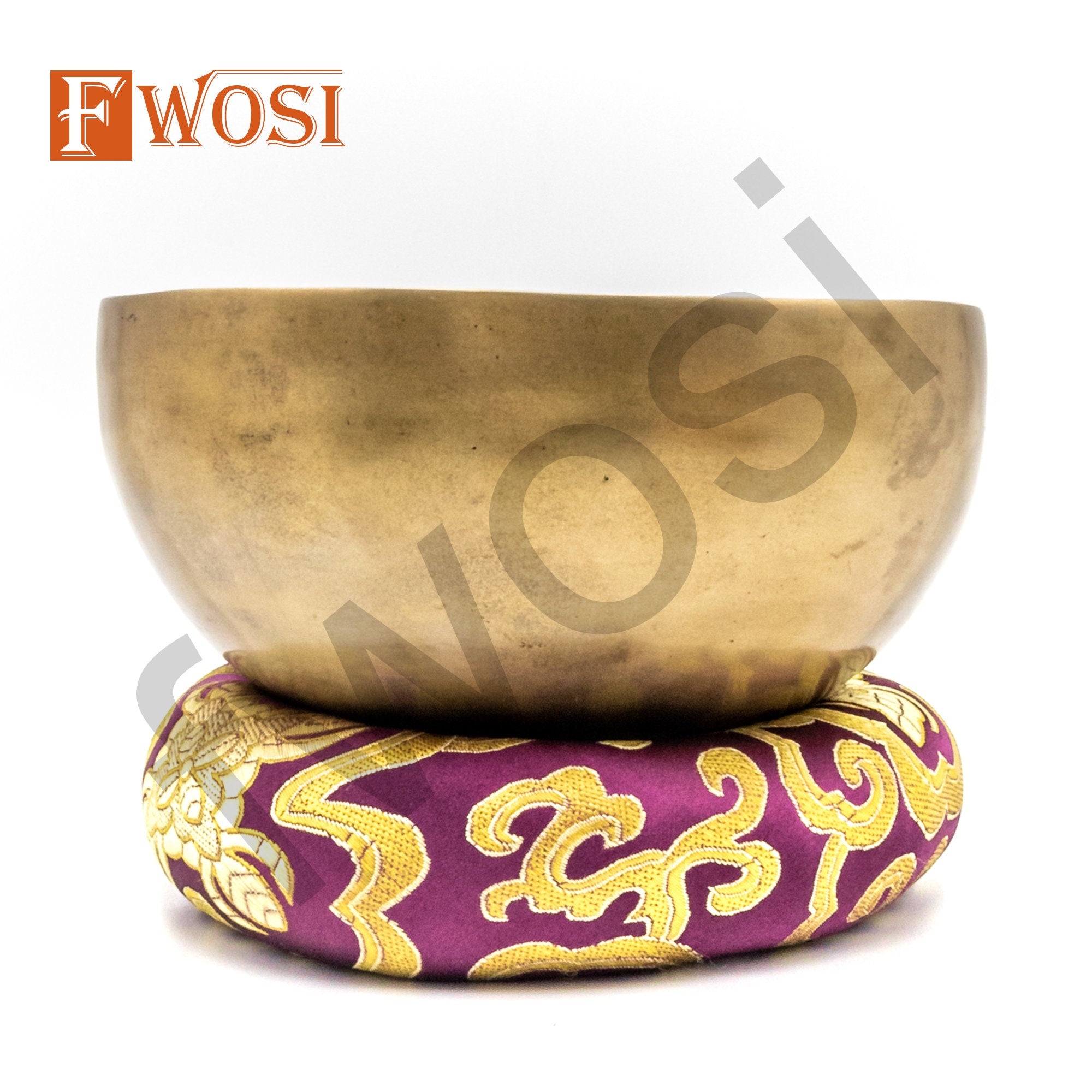 10 Inch Tibetan Antique Meditation Ring Singing Bowl Mallet