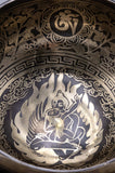 10 Inch Buddha Art Tibetan Singing Bowl Set