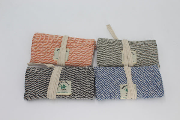 hemp tobacco pouch Handmade Case Hemp Tobacco Pouch Medium -
