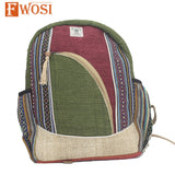 Pure Hemp Hippie Backpack Everyday Bag