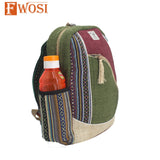 Pure Hemp Hippie Backpack Everyday Bag - FWOSI