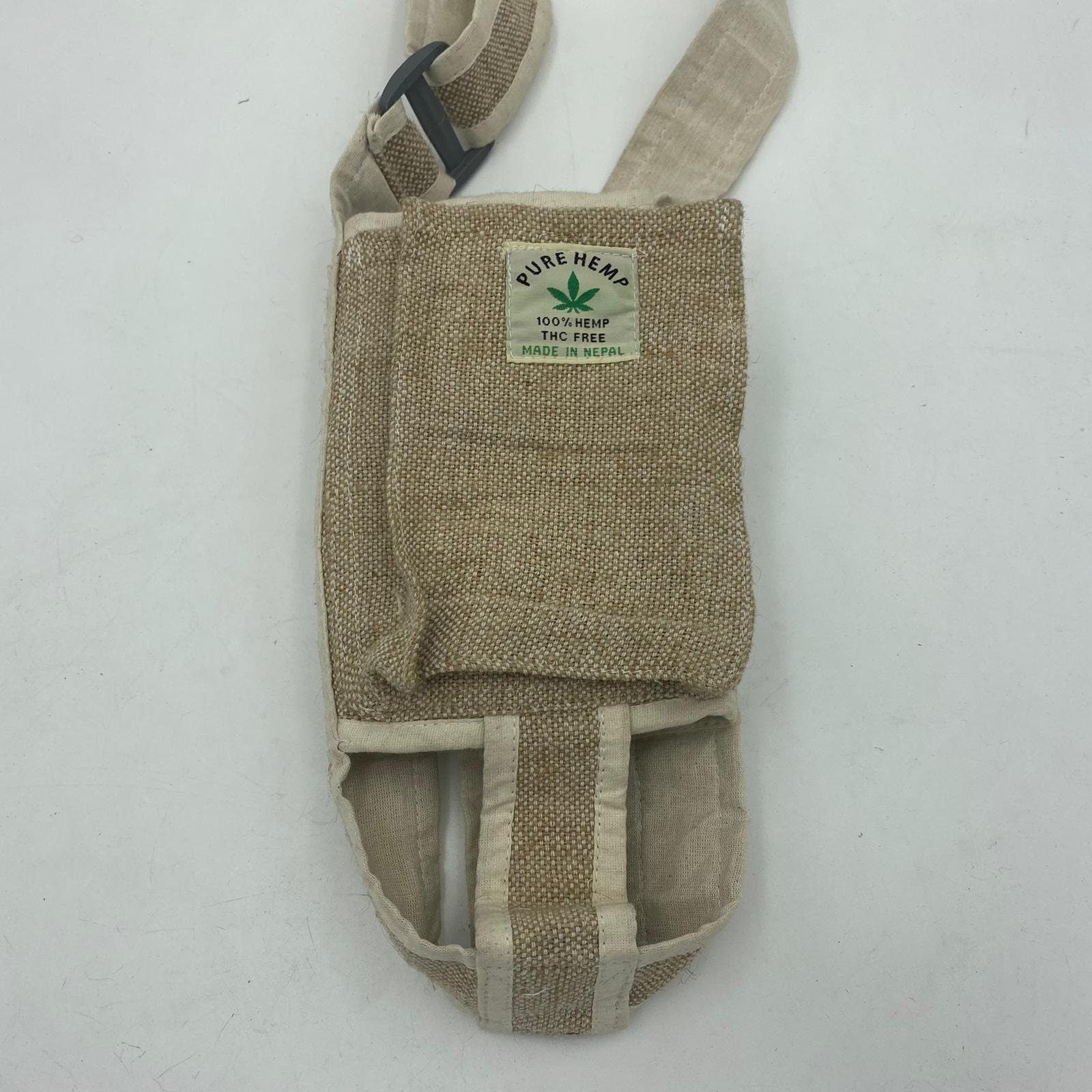 Hemp Water Bottle Carrier Bag - FWOSI