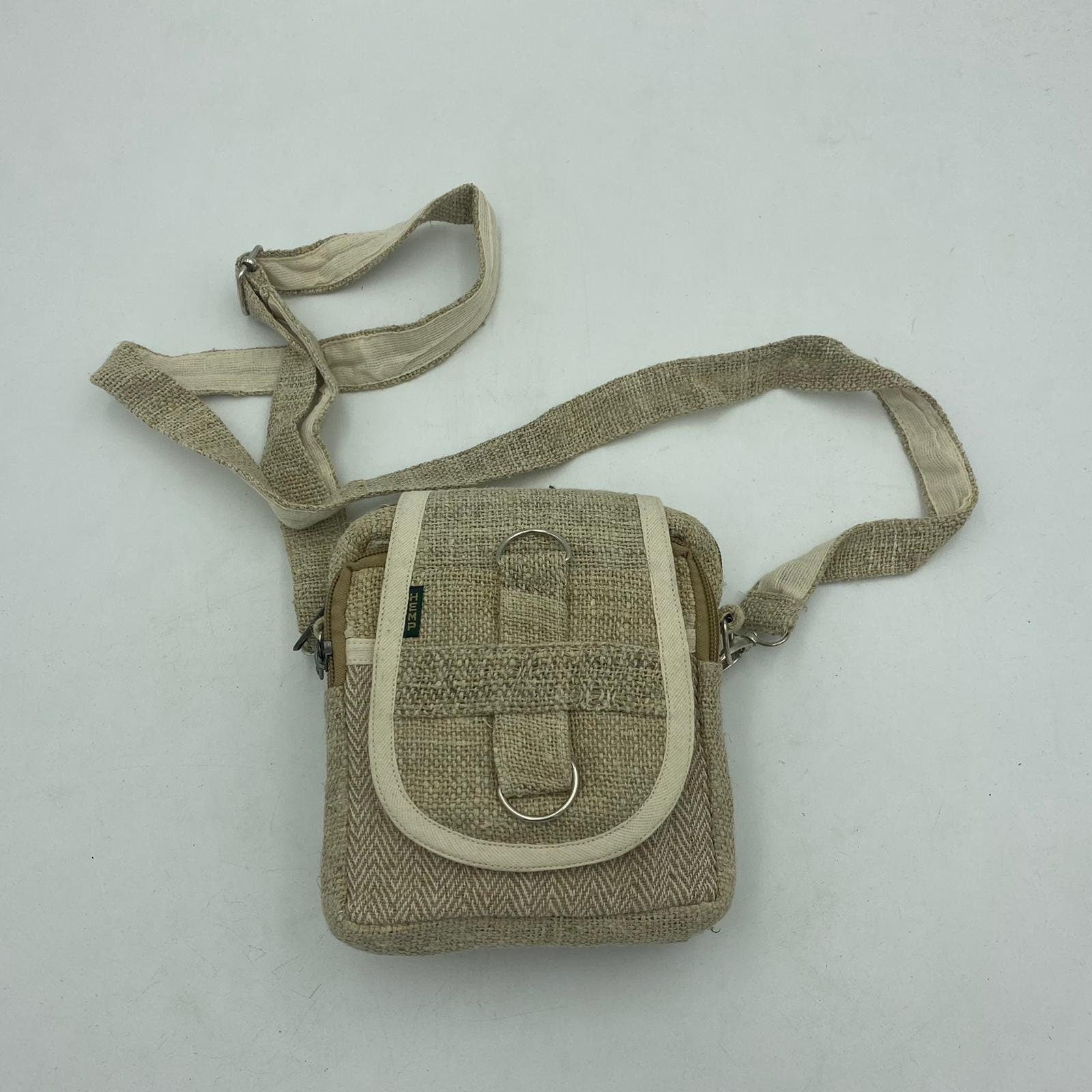 Hemp Shoulder Messenger Bag -FWOSI