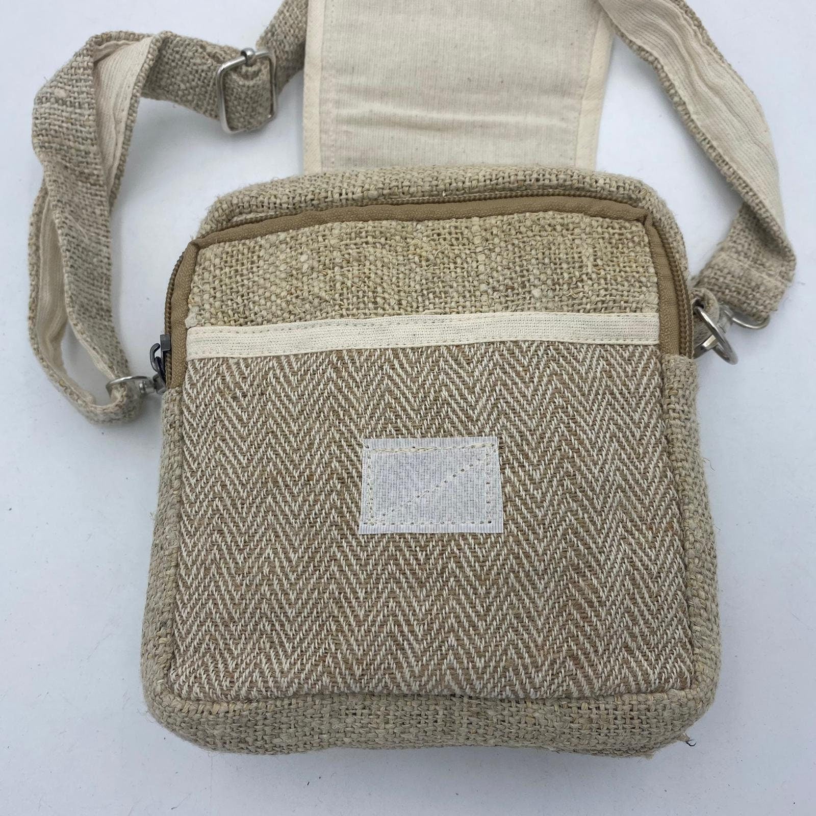 Hemp Shoulder Messenger Bag -FWOSI