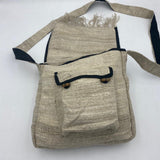 Canvas Hemp Messenger Bag - FWOSI