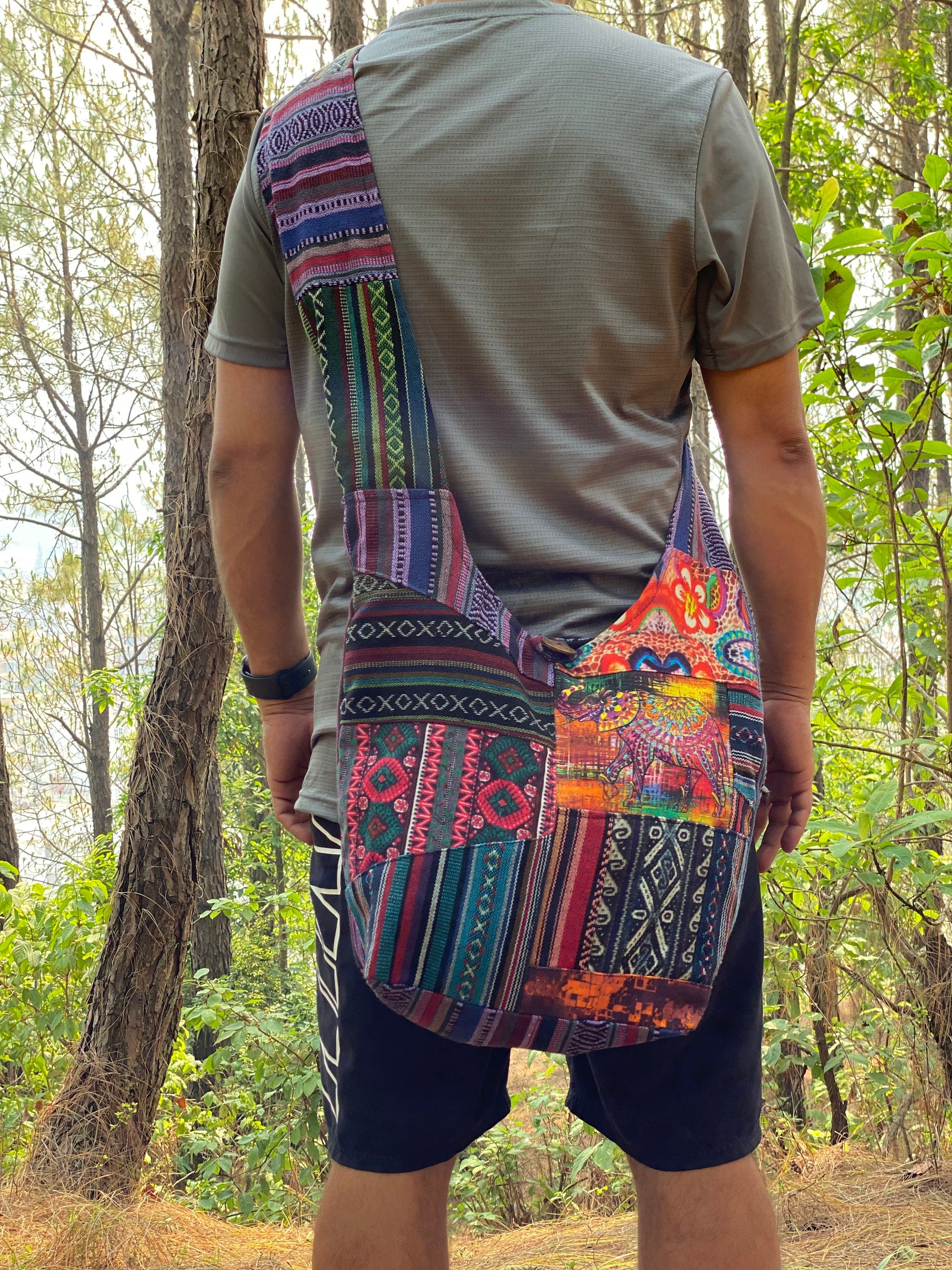 Casual Patchwork Crossbody Bag - FWOSI