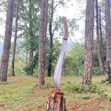 17 Inch Hand-Forged Kukri Machete | Decorative Collectible Replica