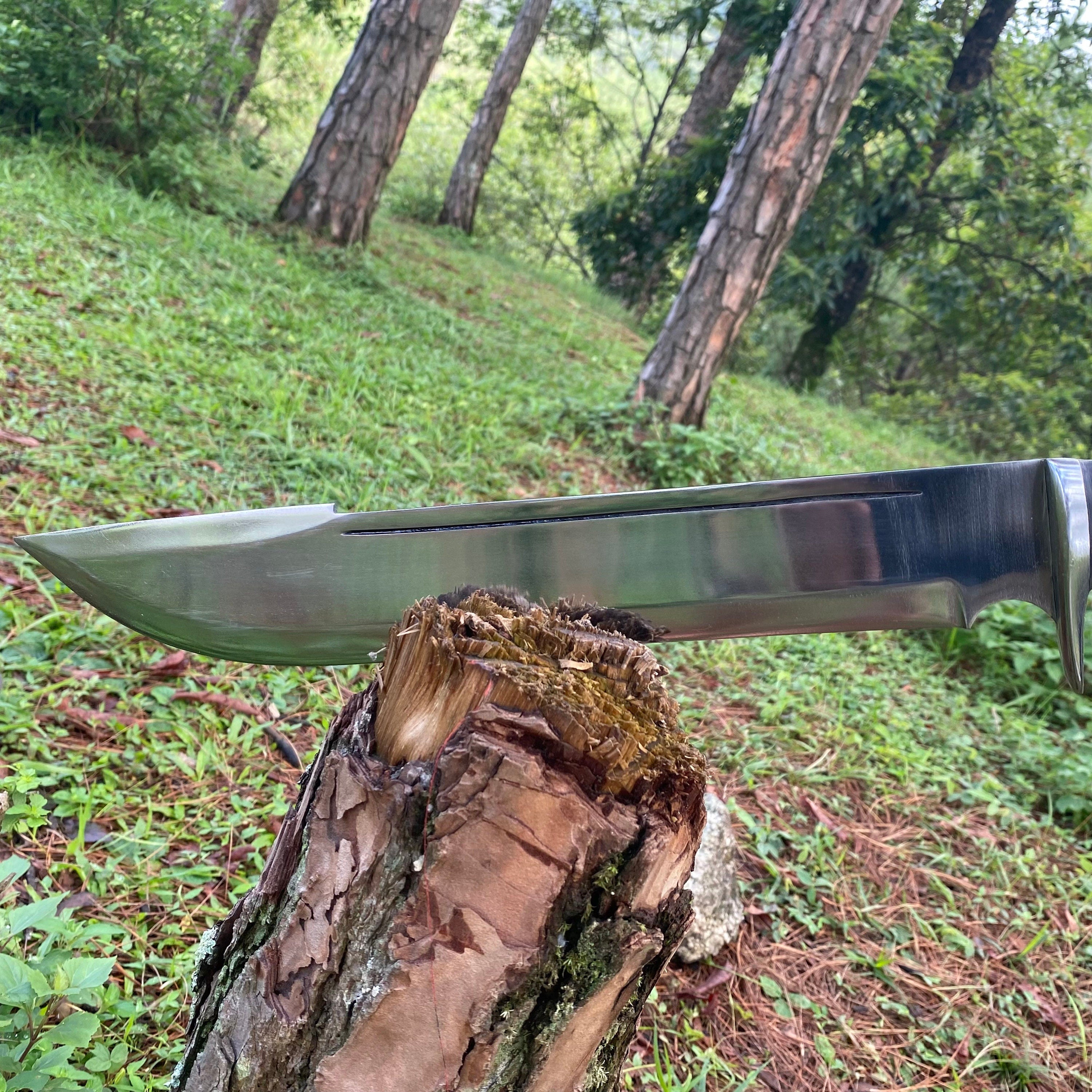 14.5 Inch Hand Forged Machete Kukri Knife | Handmade Tactical Machete Knife | Fixed Blade Gurkha Knife | Ready To Use Kukri Blade