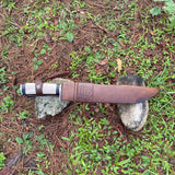 14.5 Inch Hand Forged Machete Kukri Knife | Handmade Tactical Machete Knife | Fixed Blade Gurkha Knife | Ready To Use Kukri Blade