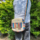 Hemp Hippie Crossbody Messenger Bag - FWOSI