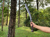20" Sirupate Khukuri Gurkha Kukri knife-Hand forged Hunting Camping Khukri kukri knives Razor Sharp Blade, Ready to use