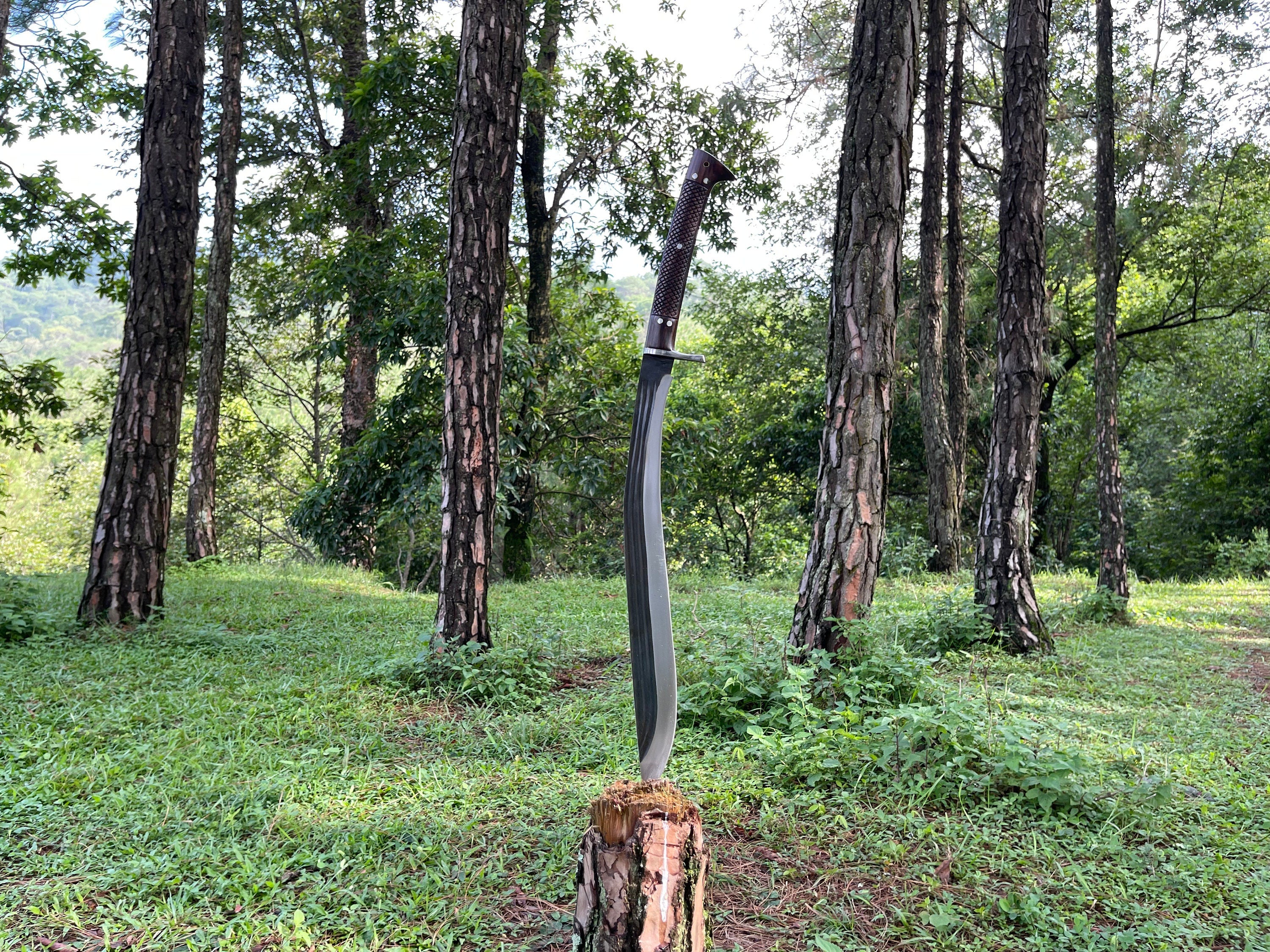 20" Sirupate Khukuri Gurkha Kukri knife-Hand forged Hunting Camping Khukri kukri knives Razor Sharp Blade, Ready to use