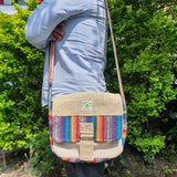 Hemp Hippie Crossbody Messenger Bag - FWOSI
