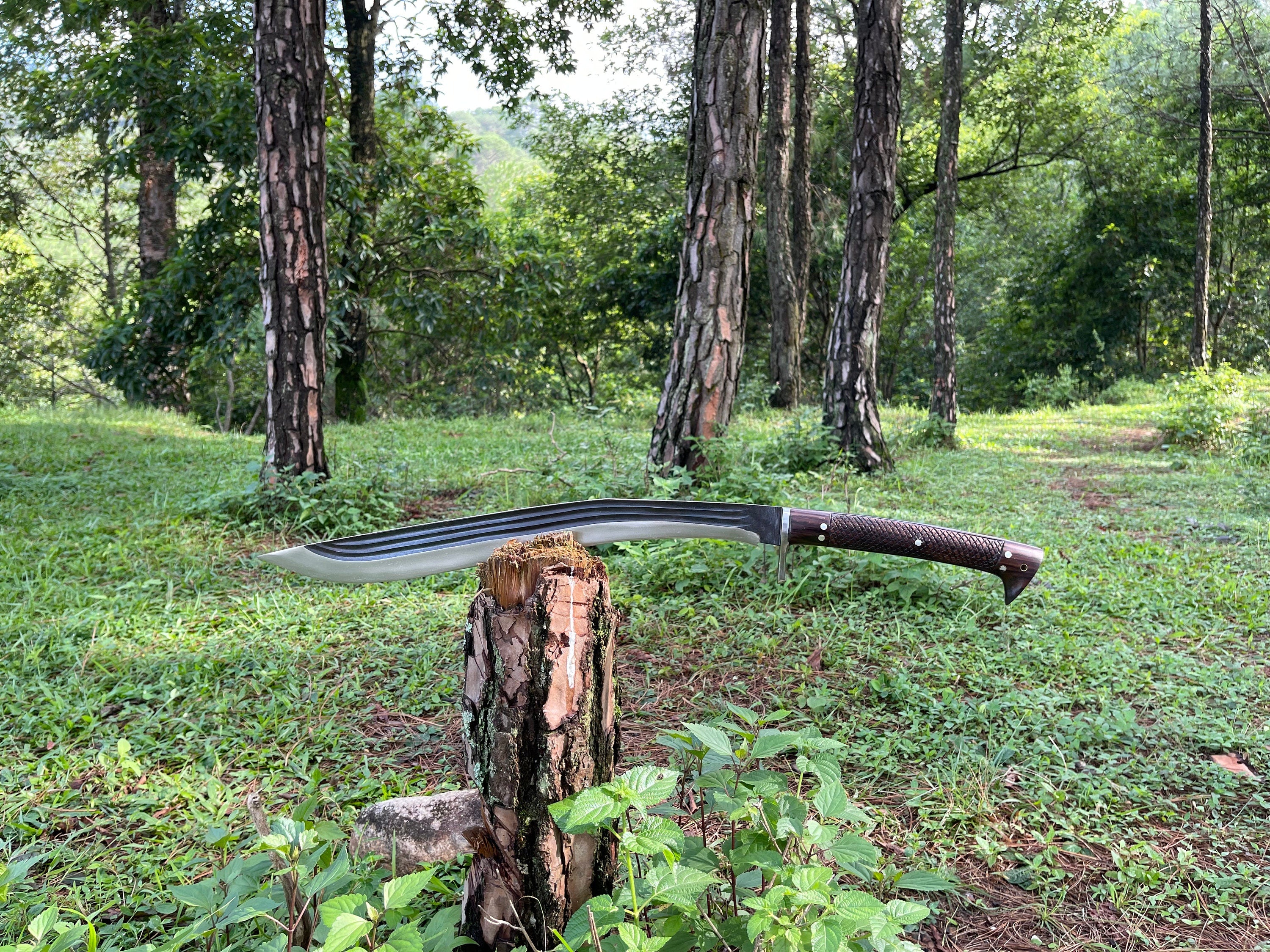 20" Sirupate Khukuri Gurkha Kukri knife-Hand forged Hunting Camping Khukri kukri knives Razor Sharp Blade, Ready to use