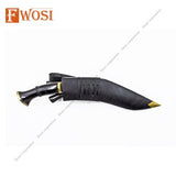 Handmade Nepalese Kukri Machete | Decorative Collectible with Leather Sheath