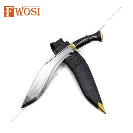 Handmade Nepalese Kukri Machete | Decorative Collectible with Leather Sheath