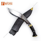 Handmade Nepalese Kukri Machete | Decorative Collectible with Leather Sheath