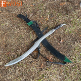 26 Inch Khopesh Sword | Hand Forged Full Tang Customized Sword | Survival Sword, Tactical blade | Viking Sword | Handmade Celtic Sword