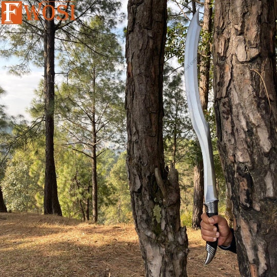 26 Inch Khopesh Sword | Hand Forged Full Tang Customized Sword | Survival Sword, Tactical blade | Viking Sword | Handmade Celtic Swordv