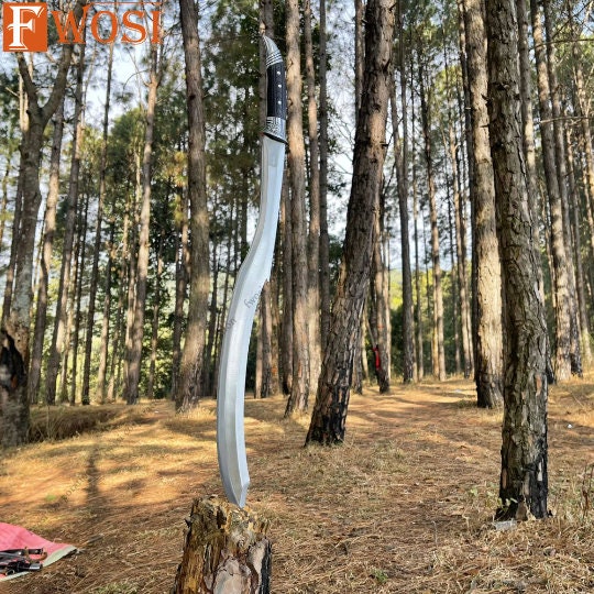 26 Inch Khopesh Sword | Hand Forged Full Tang Customized Sword | Survival Sword, Tactical blade | Viking Sword | Handmade Celtic Sword