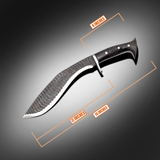 11-Inch Handmade Kukri Knife - Traditional Gurkha Hand Forged Blade - FWOSI