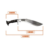 5-Inch KTM Leather Kukri | Handmade Decorative Collectible from Nepal