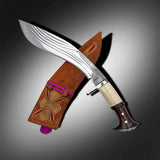 13-Inch Hand-Forged Kukri | 5-Chira Decorative Heritage Collectible - FWOSI