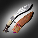 13-Inch Hand-Forged Kukri | 5-Chira Decorative Heritage Collectible - FWOSI