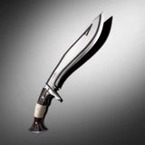 13-Inch Handmade Gurkha Kukri Knife with Leather Sheath | Collectible & Gift - FWOSI