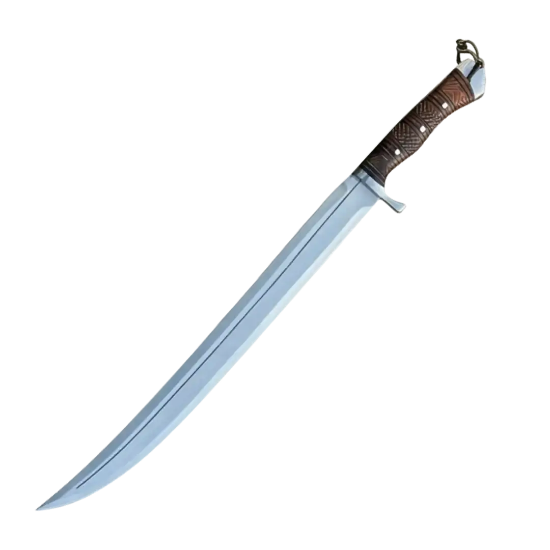 19 Inch Hand-Forged Sword Machete Replica | Decorative Collectible Display