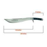20 Inches Book of Eli Machete Kukri | Decorative Collectible Display - FWOSI