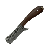 4 Inch Stormgrid Damascus Cleaver Knife Bull Cutter Design