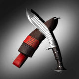 5-Inch KTM Leather Kukri - Handmade Decorative Collectible from Nepal - FWOSI