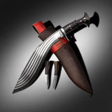 5-Inch KTM Leather Kukri | Handmade Decorative Collectible from Nepal