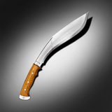 13 Inch Hand Forged Afghan Kukri Knife With Leather Sheath
