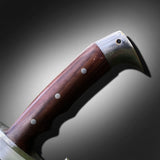 12 Inch Hand forged Eagle Machete - Survival Tool