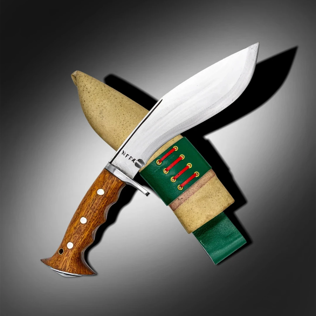 8-Inch Hand-Forged Iraqi Kukri Collectible | Decorative Heritage Knife - FWOSI