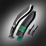 11-Inch Black Hand-Forged Gurkha Kukri | Collectible & Outdoor Display